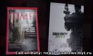 Журнал «Time» как рекламный ход Call of Duty