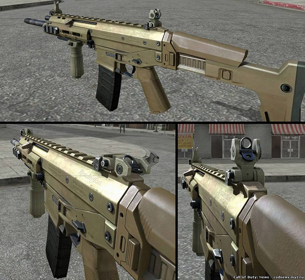 Список оружия в Modern Warfare 3